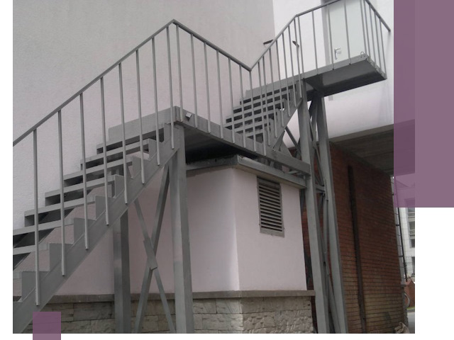 Монтаж пожарных лестниц под ключ в Севастополе с гарантией качества