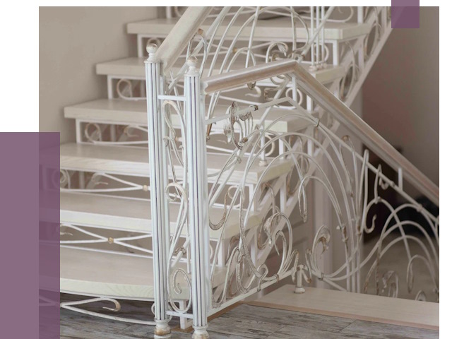 Изготовление кованых лестниц на заказ в Севастополе от 87729 руб. | ПРОЛЁТ-Сев