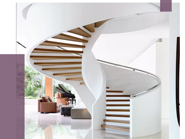 Винтовые лестницы в Севастополе под ключ от 49025 руб. | ПРОЛЁТ-Сев