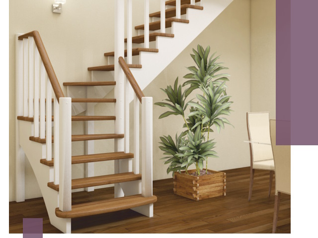 Г-образные лестницы под ключ в Севастополе — изготовление и монтаж