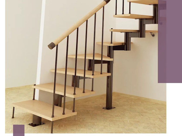 Монтаж лестниц на больцах в Севастополе — быстро и надежно