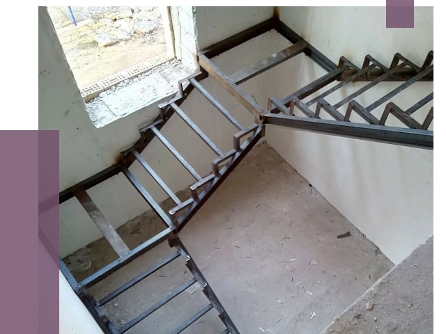 Монтаж лестниц на металлокаркасе в Севастополе от 12901 руб. — ПРОЛЁТ-Сев