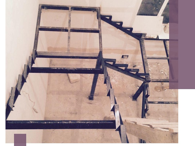 Монтаж лестниц на металлокаркасе в Севастополе быстро и качественно