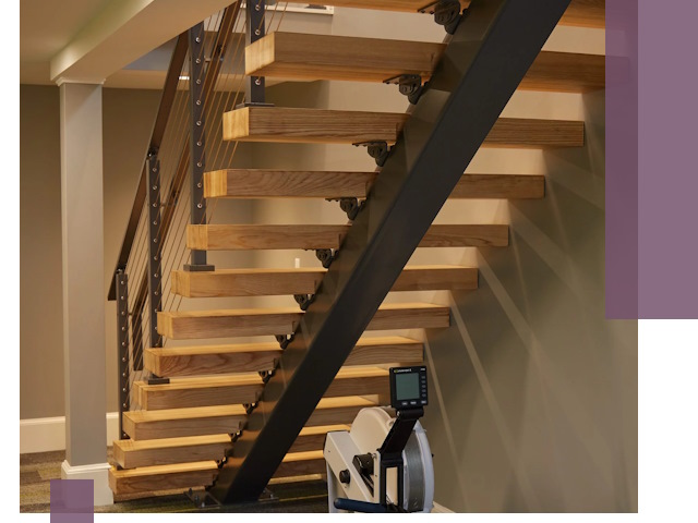 Лестницы на монокосоурах под ключ в Севастополе - изготовление и монтаж