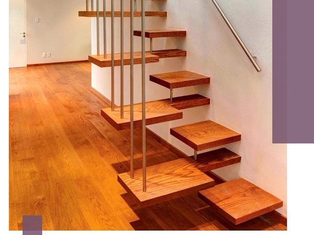 Лестницы «гусиный шаг» на заказ в Севастополе для узких пространств