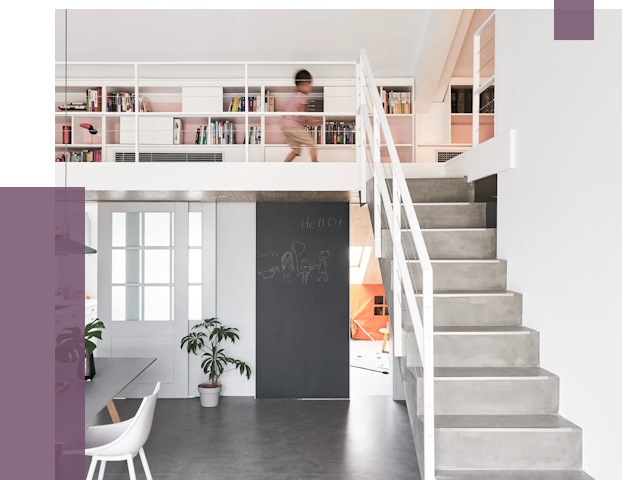 Лестницы для двухуровневой квартиры в Севастополе от 178037 руб. | ПРОЛЁТ-Сев