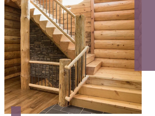 Лестницы в баню под заказ и профессиональный монтаж в Севастополе