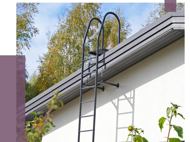 Лестницы на крышу в Севастополе от 19300 руб. — монтаж и монтаж ПРОЛЁТ-Сев