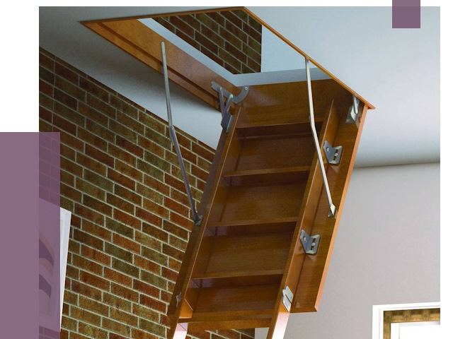 Установка чердачной лестницы в Севастополе от 7896 руб. | ПРОЛЁТ-Сев