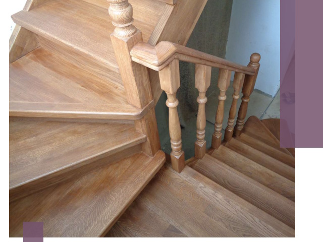 Дубовые лестницы под ключ в Севастополе: изготовление и монтаж