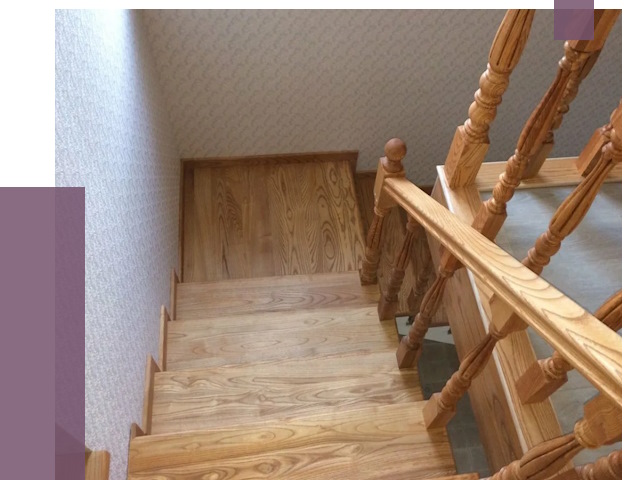 Сосновые лестницы в Севастополе под ключ от 8154 руб.  | ПРОЛЁТ-Сев