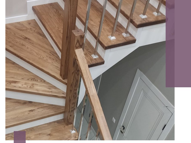 Обшивка металлических лестниц под ключ в Севастополе