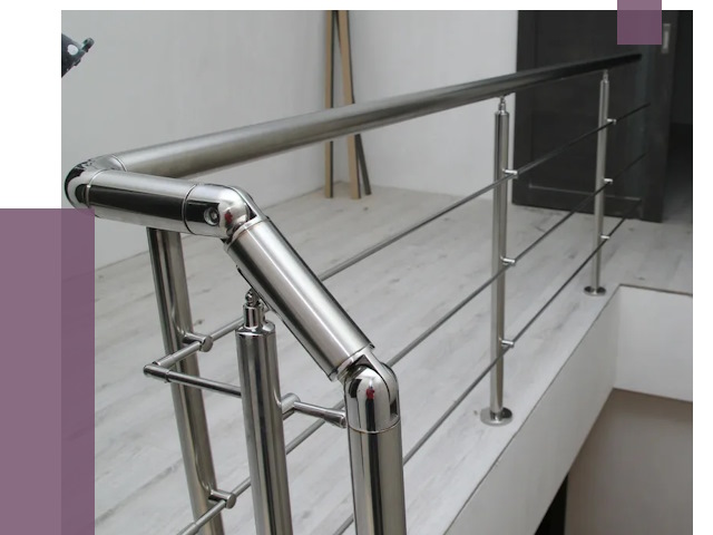 Перила из нержавеющей стали в Севастополе от 9082 руб. под ключ | ПРОЛЁТ-Сев