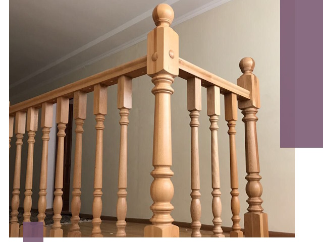 Деревянные перила на заказ в Севастополе: монтаж и изготовление