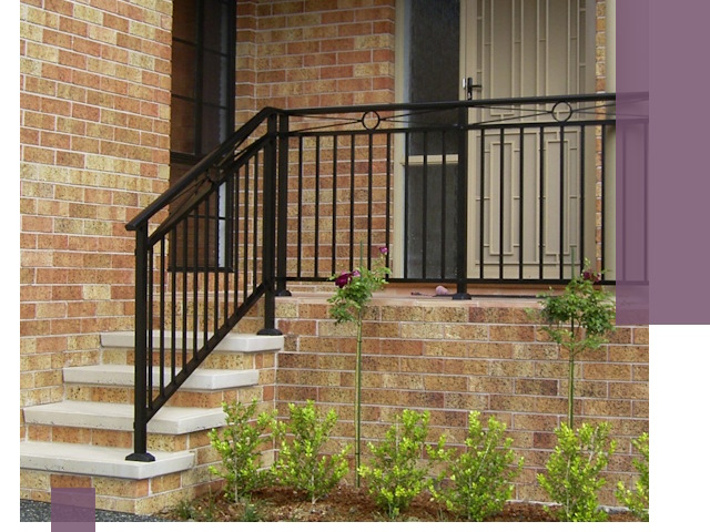 Уличные перила из металла под ключ в Севастополе