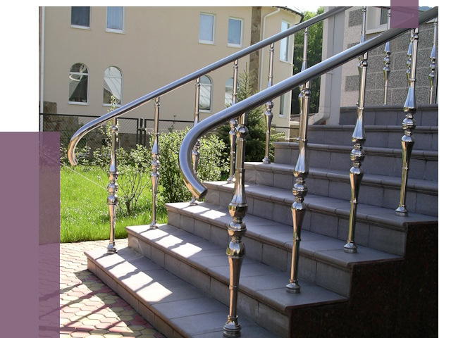 Перила для крыльца в Севастополе от 10837 руб. — монтаж ПРОЛЁТ-Сев