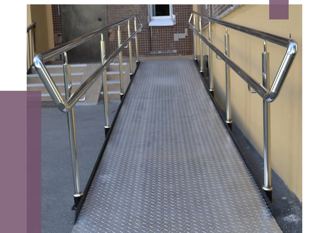 Пандусы в Севастополе от 12385 руб. — установка для инвалидов | ПРОЛЁТ-Сев