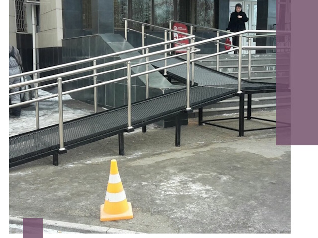 Стационарные пандусы под ключ в Севастополе — изготовление и монтаж