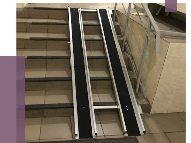 Установка пандуса в подъезд в Севастополе от 8050 руб. под ключ | ПРОЛЁТ-Сев