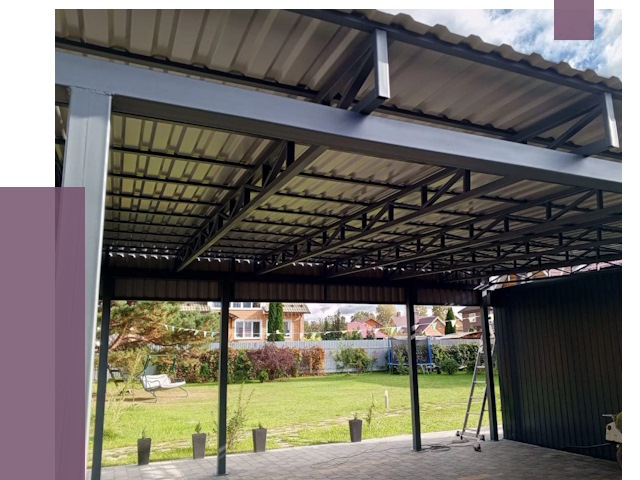 Монтаж навесов в Севастополе от 7431 руб. — установка навеса | ПРОЛЁТ-Сев