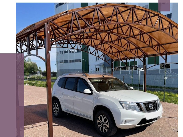 Недорогие навесы в Севастополе от 43348 руб.  | ПРОЛЁТ-Сев