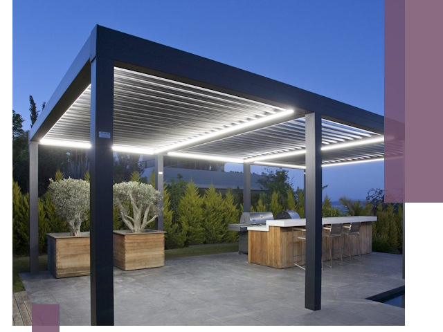 Навесы отдельно стоящие под ключ в Севастополе из металла и поликарбоната