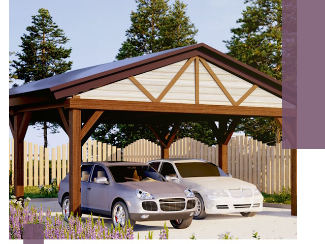 Навесы для автомобиля в Севастополе — изготовление и монтаж