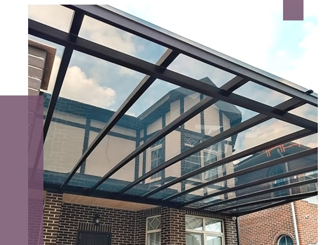 Навесы из поликарбоната в Севастополе от 8690 руб. под ключ — ПРОЛЁТ-Сев