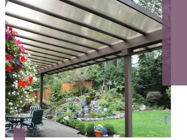 Навесы из поликарбоната под ключ в Севастополе быстро и надёжно