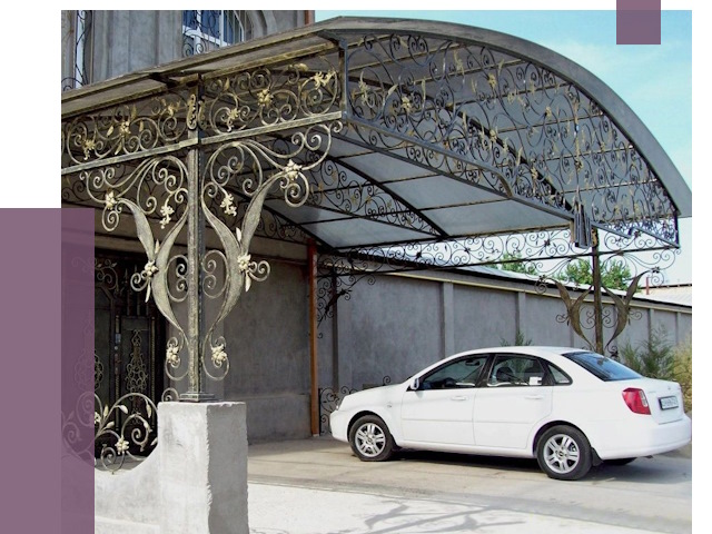 Кованые навесы в Севастополе от 14707 руб. | ПРОЛЁТ-Сев