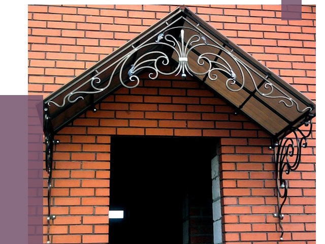 Металлические козырьки в Севастополе от 10785 руб. 