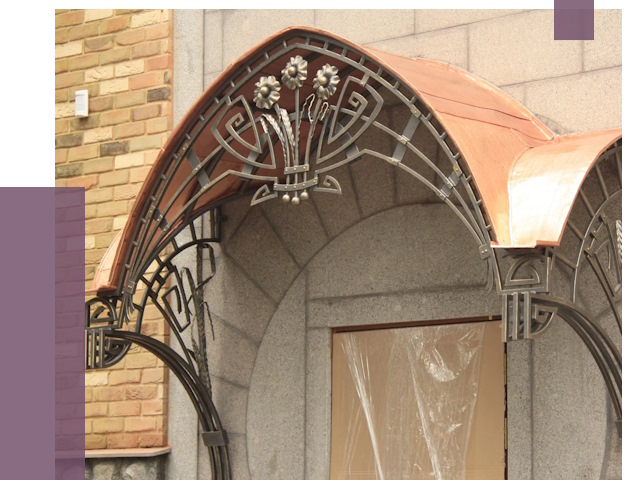 Арочные козырьки в Севастополе от 14707 руб. 