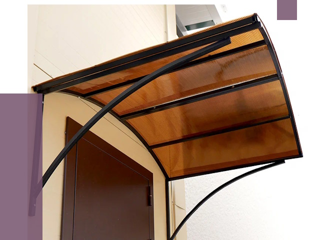 Недорогие козырьки в Севастополе от 7658 руб.  | ПРОЛЁТ-Сев