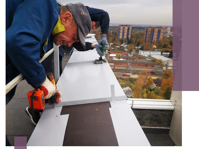 Монтаж парапетов в Севастополе — установка прочных металлических ограждений