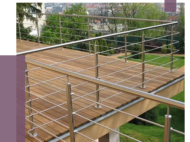 Алюминиевые парапеты в Севастополе под ключ от 7844 руб. 