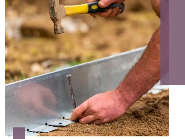 Монтаж металлических бордюров в Севастополе быстро и качественно