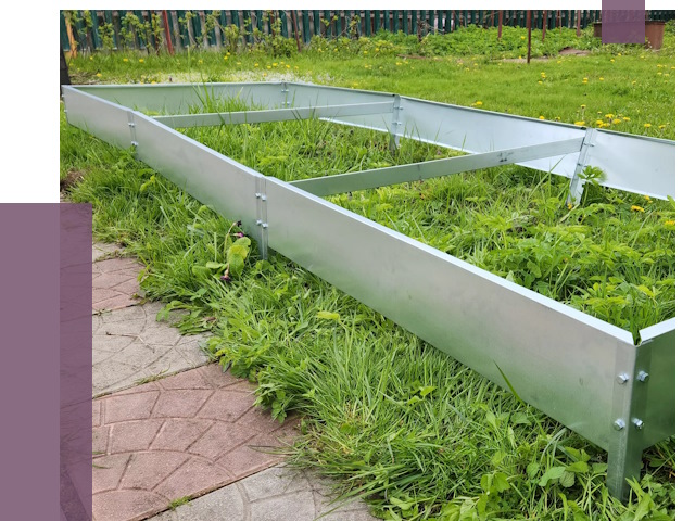 Металлические бордюры для грядок в Севастополе от 1806 руб.