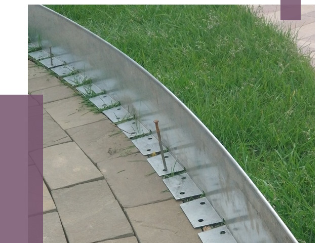 Металлические бордюры для тротуаров в Севастополе от 8773 руб.