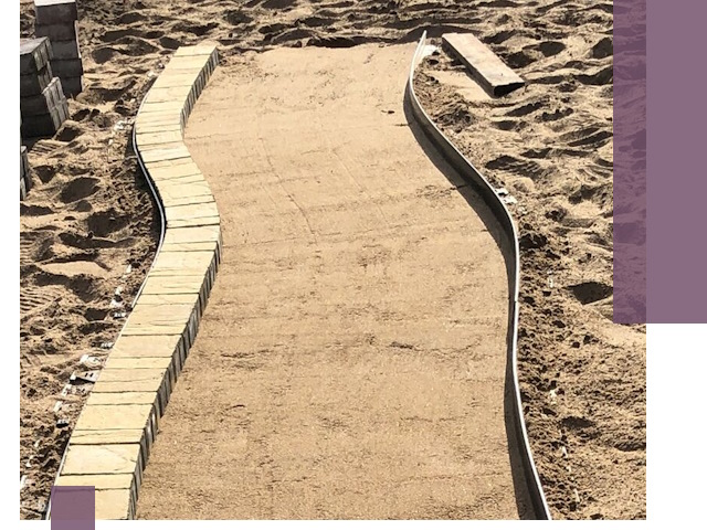 Металлические бордюры для тротуаров в Севастополе — прочные и долговечные