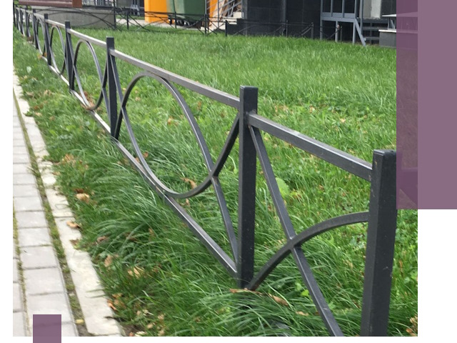 Газонные ограждения из металла в Севастополе — монтаж и продажа