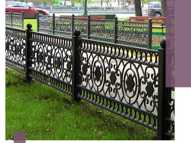 Секционные газонные ограждения под ключ в Севастополе