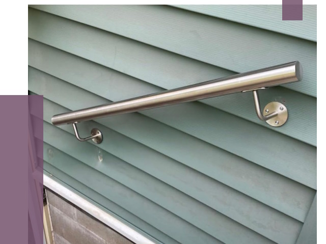 Поручни из нержавеющей стали в Севастополе от 7741 руб.  | ПРОЛЁТ-Сев