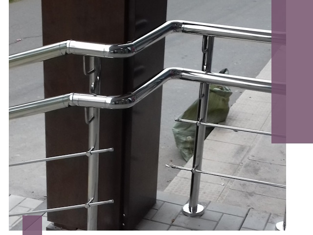 Монтаж поручней из нержавеющей стали в Севастополе качественно и быстро